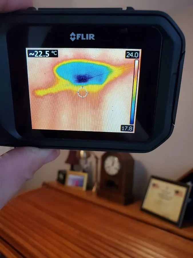 Thermal imaging inspection for water damage in Hasbrouck Heights